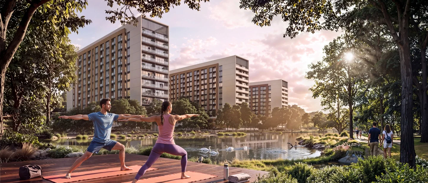 The Woods Retreat — official project imagery