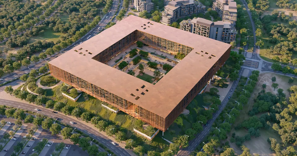 The Yards Plaza — official project imagery