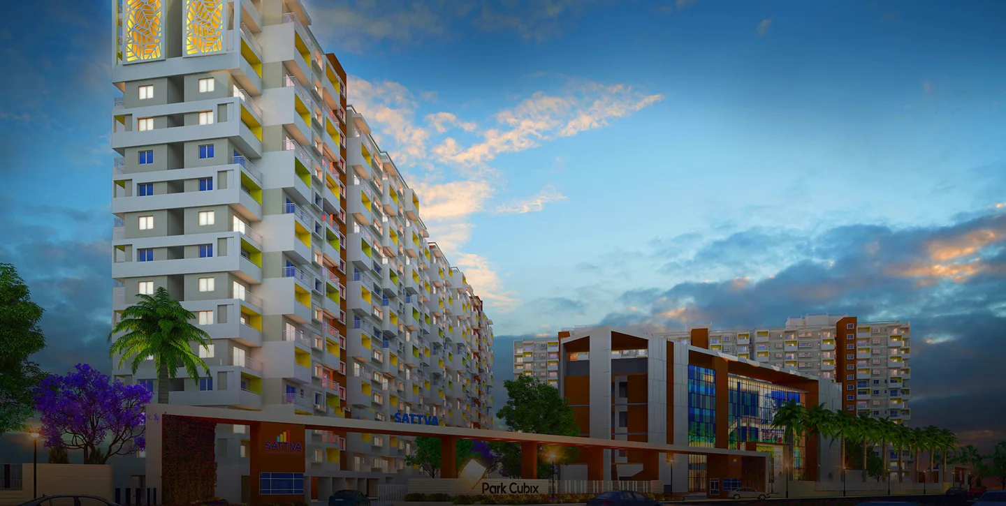 Sattva Park Cubix II — official project imagery